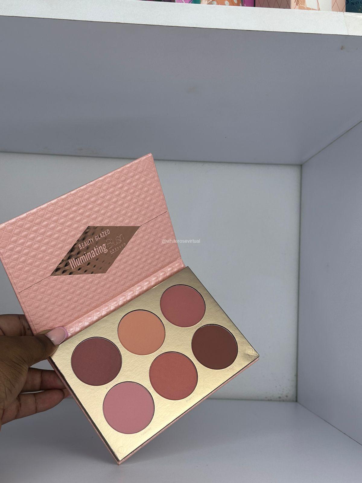 Paleta Rubores Beauty Glazed