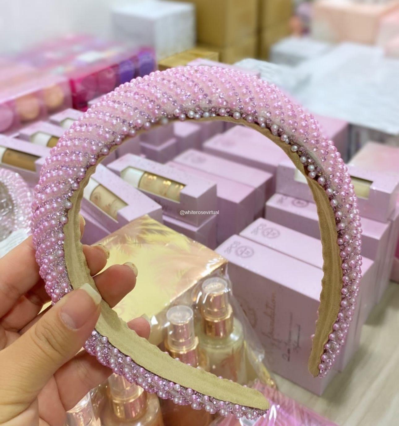 Diadema Perlada Bloomshel