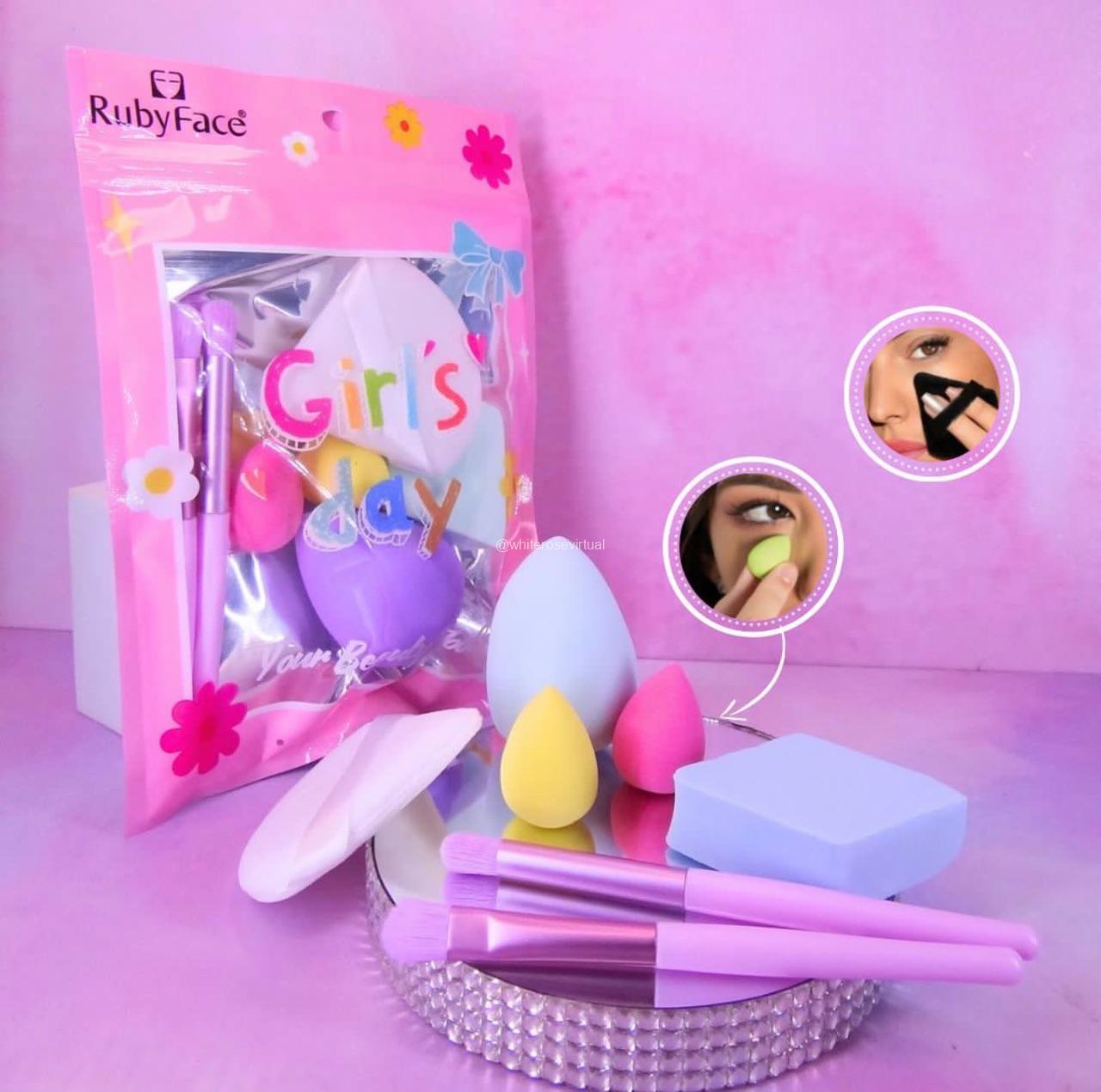 Kit Borla + Esponja + Brochas