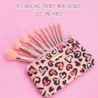 Kit Brochas Mini Trendy X10