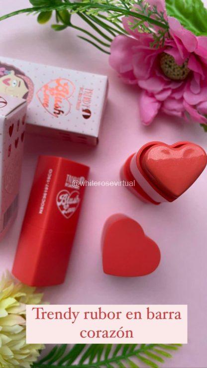 Rubor En Barra Trendy | Tienda de Maquillaje | White Rose | Cali