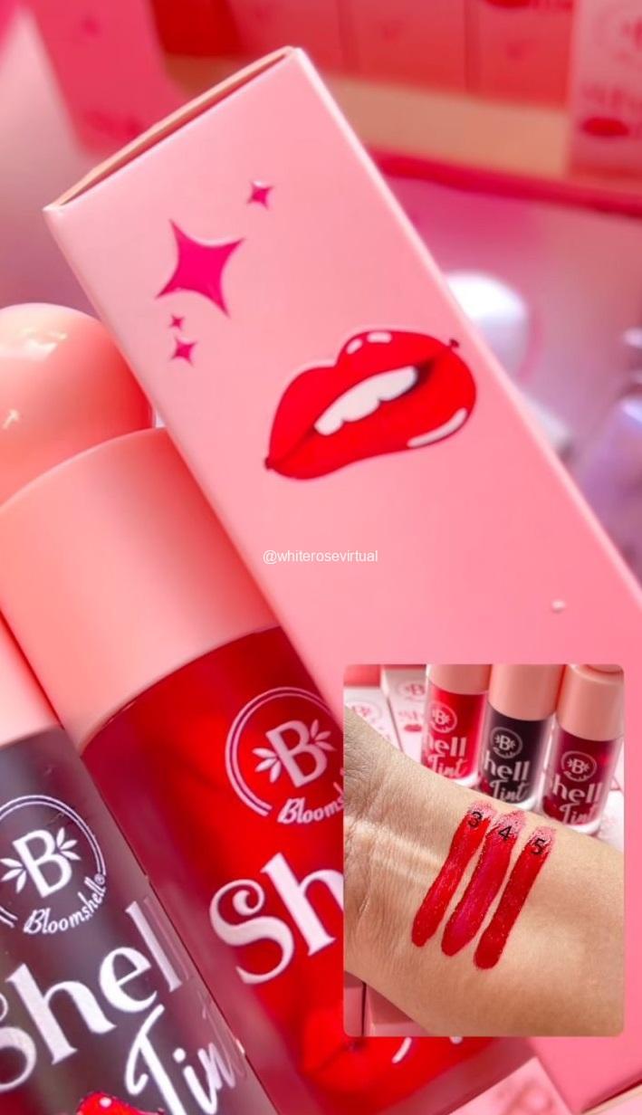 Tintas Shell En Gel Bloomshell | Tienda de Maquillaje | White Rose | Cali