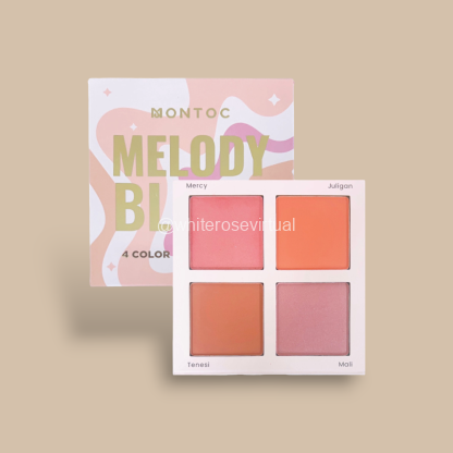 Paleta De Rubores Melody Montoc