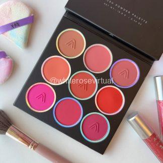 Paleta Rubores Blushed x9 Atenea