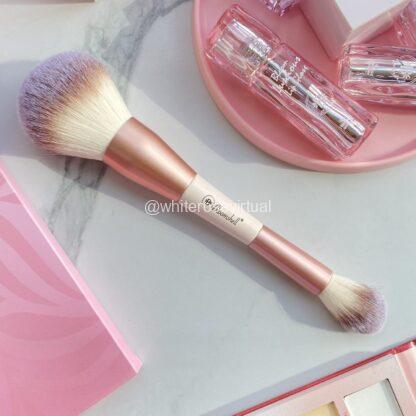 Bloom Brocha Polvo Suelto + Iluminador Bloomshell
