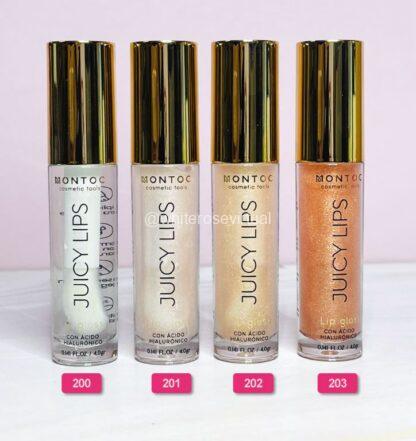 Gloss Juicy Lips Montoc - Imagen 2