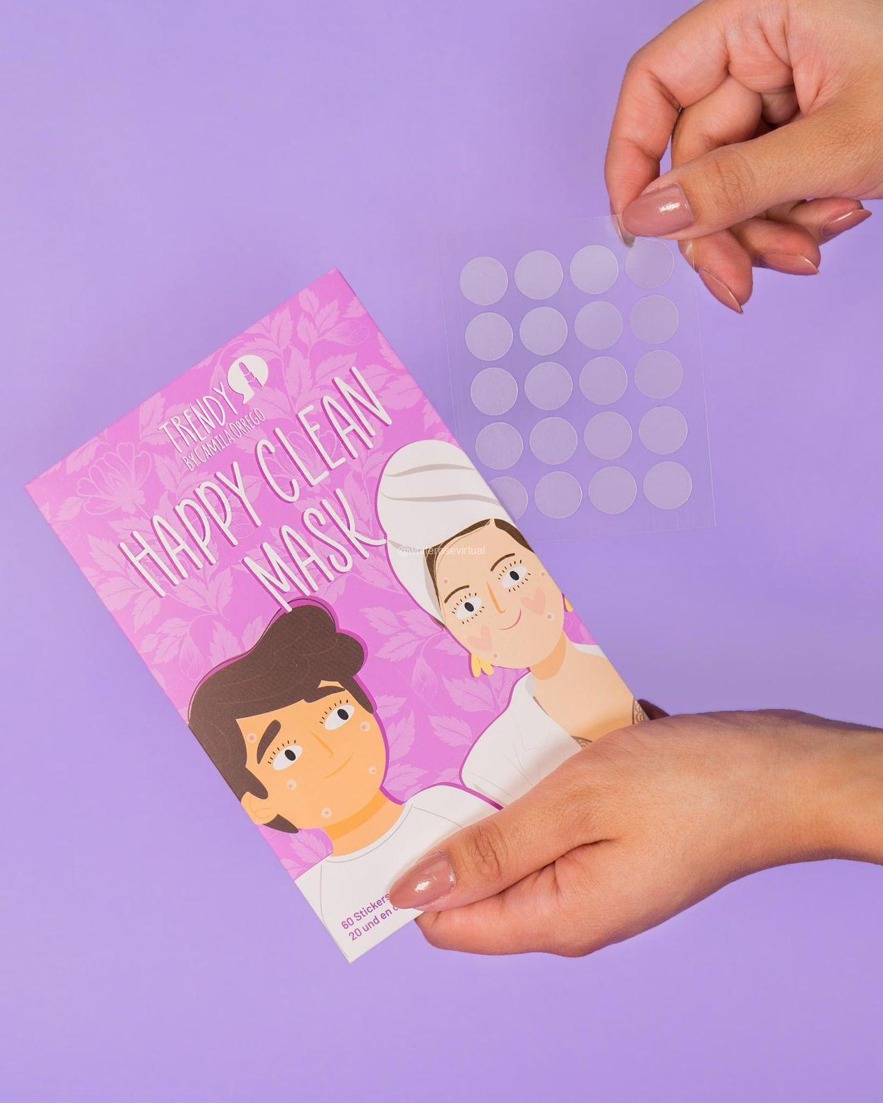 Stickers Acné Happy Clean Trendy