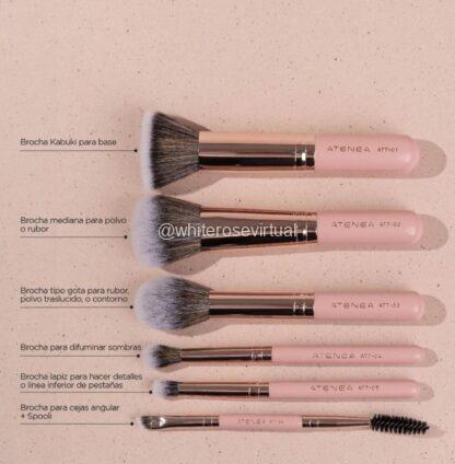 Kit Brochas Pink Travel Atenea - Imagen 3