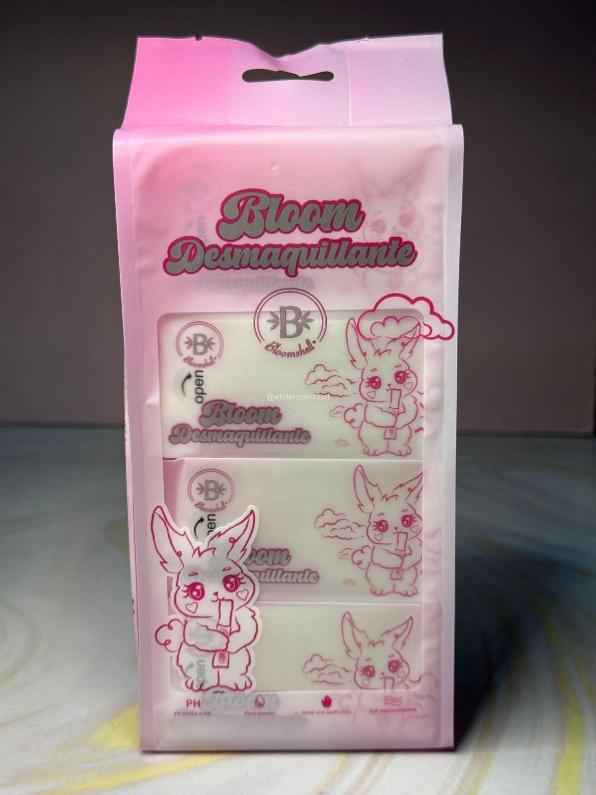 Pañitos Mini Bloom Desmaquillante Bloomshell - Imagen 2
