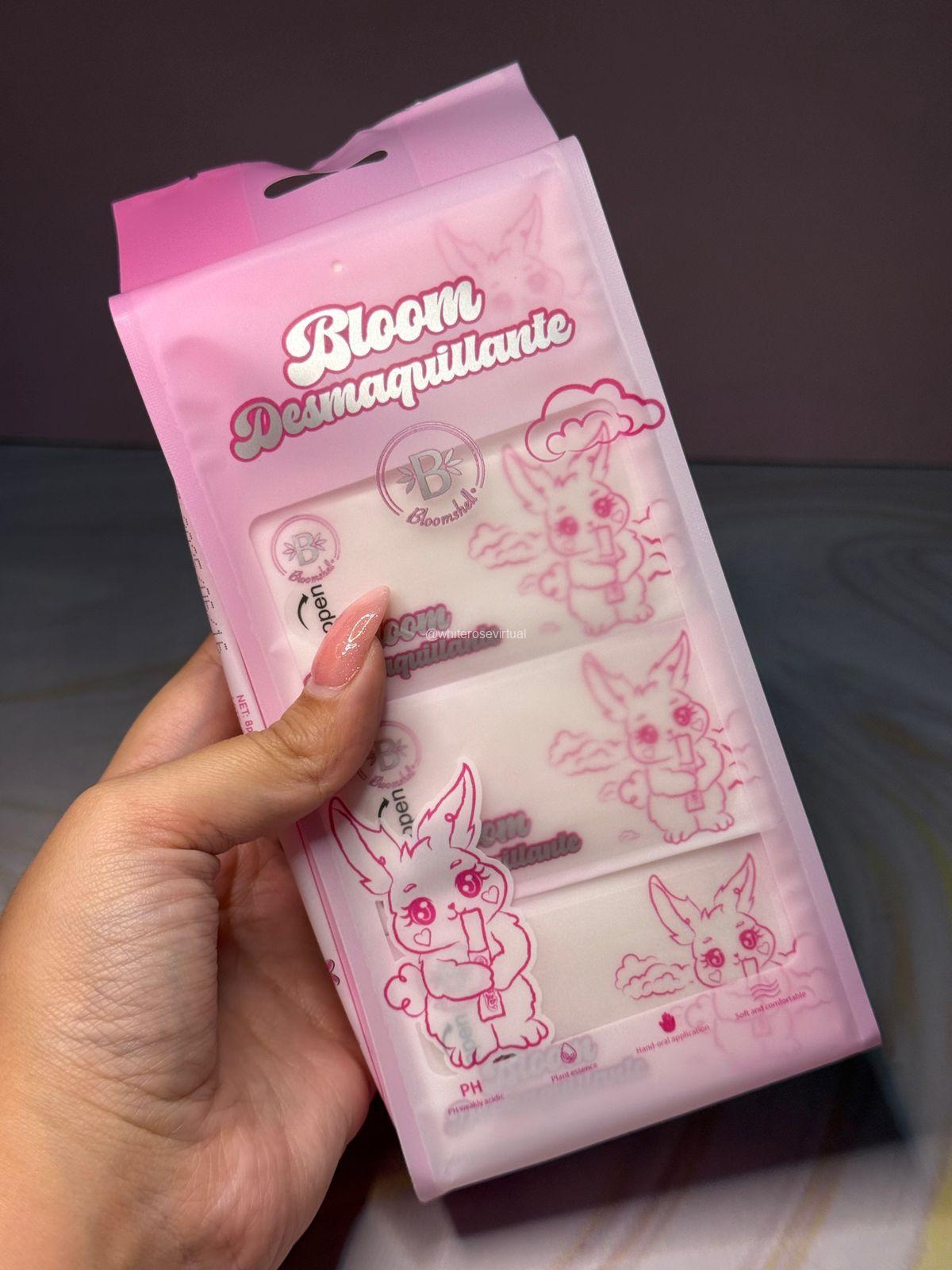 Pañitos Mini Bloom Desmaquillante Bloomshell