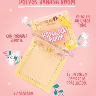 Polvo Compacto Banana Boom Trendy