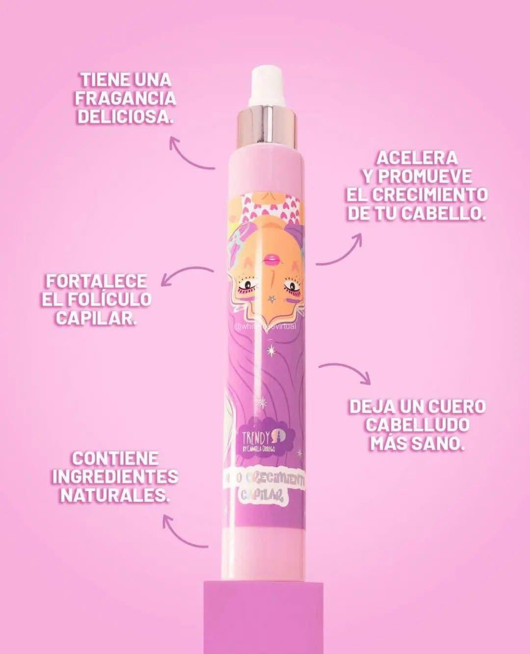 Tónico Capilar Crecimiento Trendy