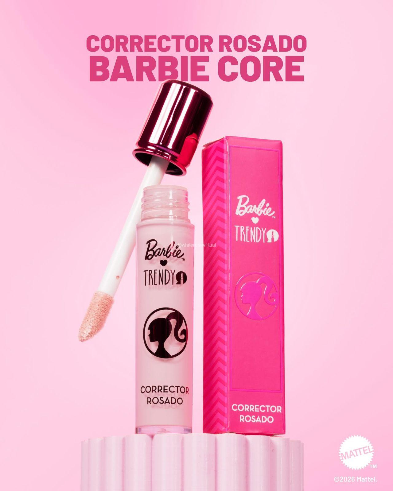 Corrector Rosado Barbie Trendy