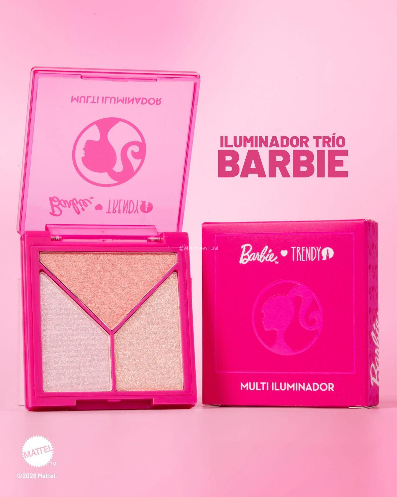 Iluminador Trío Barbie Trendy