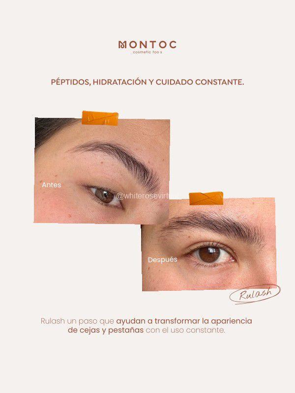 Fijador y Fortalecedor Cejas y Pestañas Rulash Montoc - Imagen 3