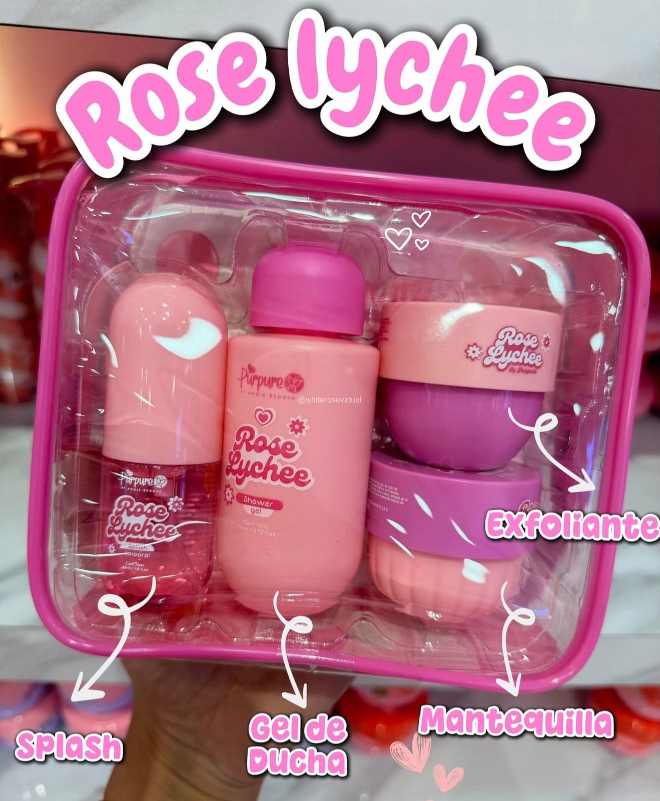 Kit Cartuchera X4 Rose Lychee Purpure - Imagen 2