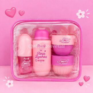 Kit Cartuchera X4 Rose Lychee Purpure